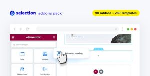 Selection - Elementor Addons Pack for WordPress