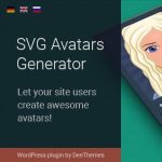 SVG Avatars Generator - WordPress Plugin