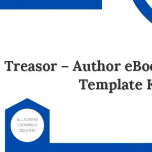 Treasor - Author eBook Elementor Template Kit