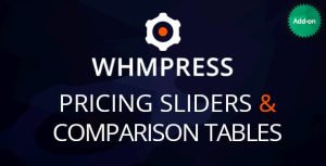 WHMCS Pricing Sliders and Comparison Tables - WHMpress Addon Revision 3