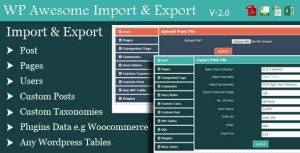 [GET][NULLED] - WordPress Awesome Import & Export Plugin