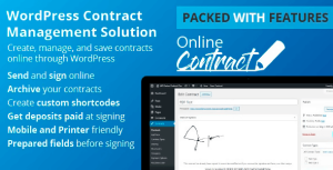 WP Online Contract Nulled